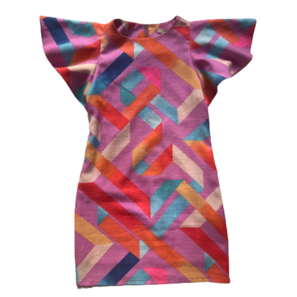 Gianni Bini Geometric Mini Dress